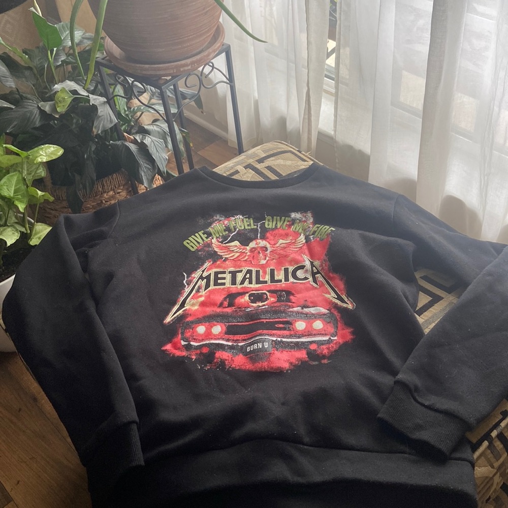 LARGE METALLICA CREWNECK
